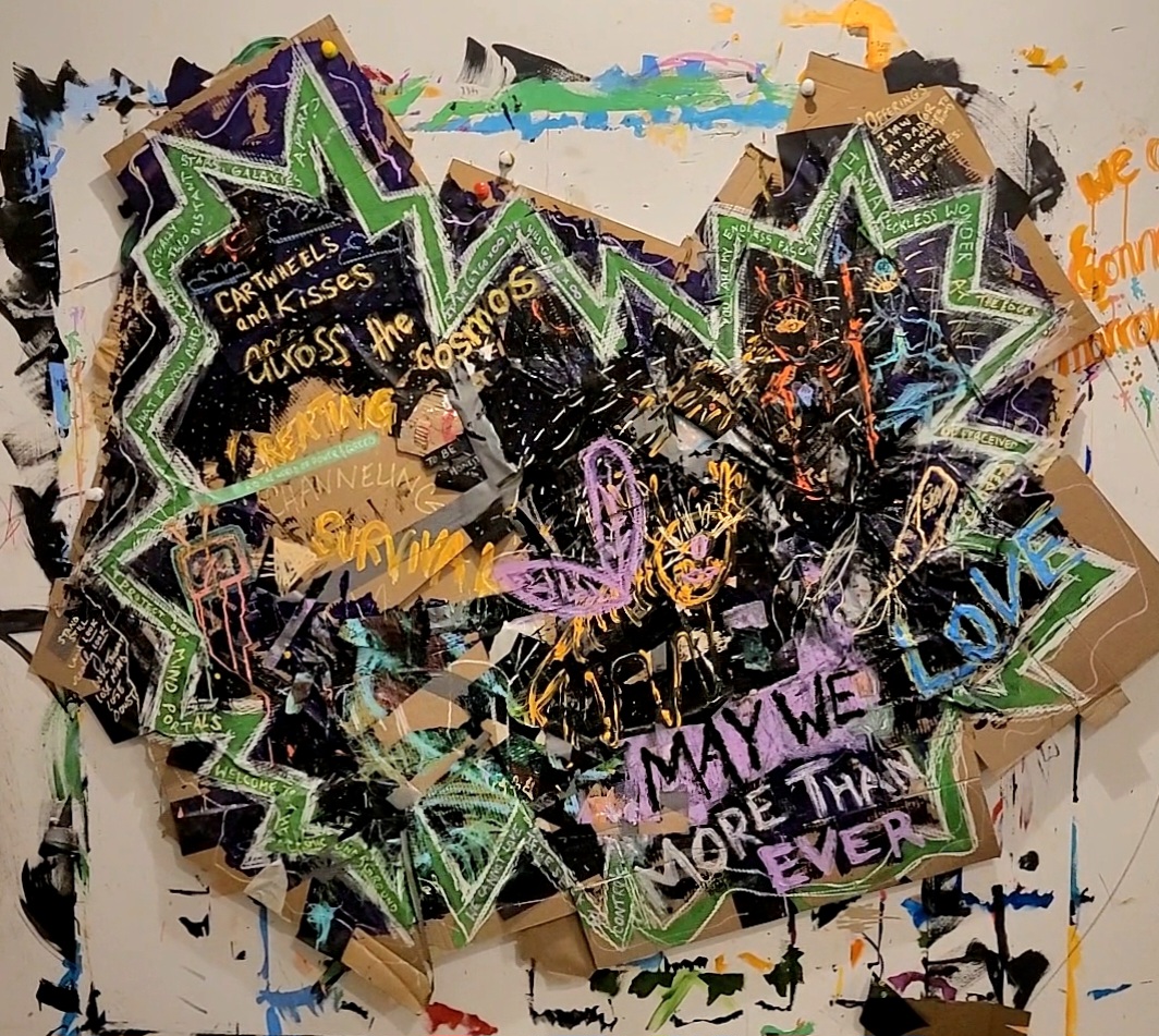 Portal Side 1 — mixed media by Roshan James