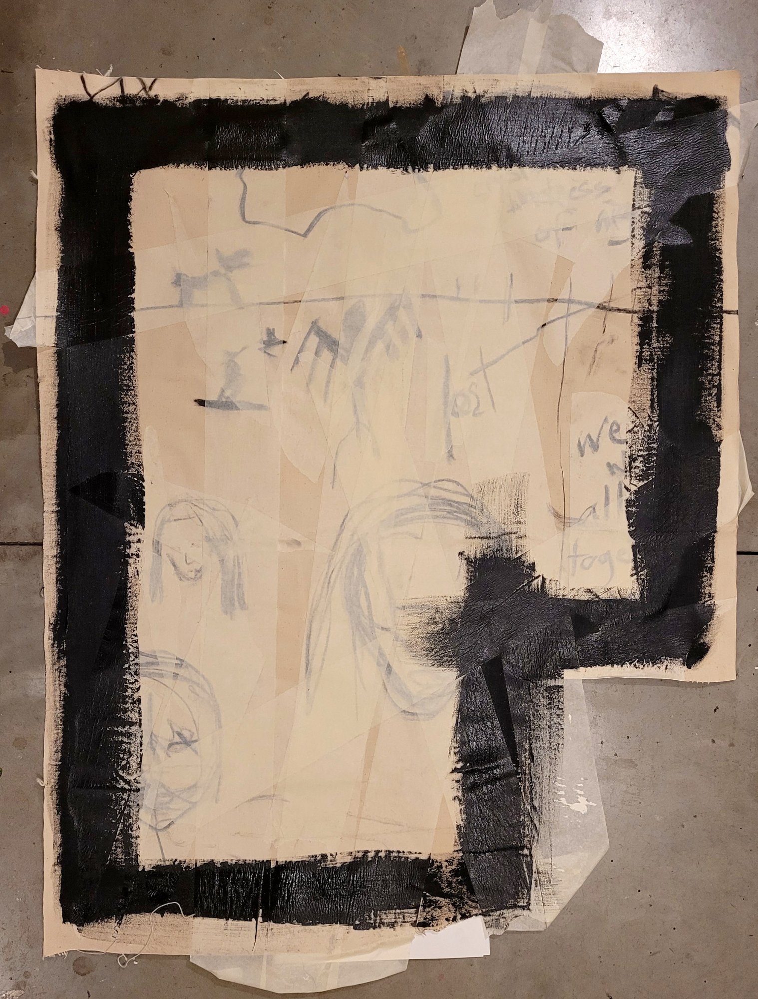 SKIN Boycott Bleed — mixed media by Roshan James